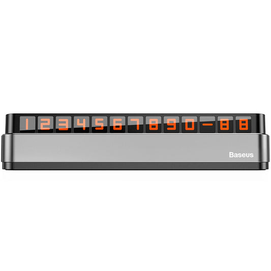 Държач за телефонния номер на автомобила Baseus Moonlight Box ACNUM-B0G