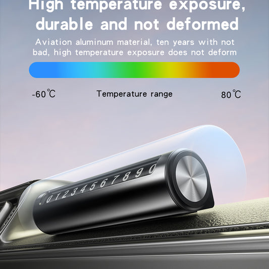 Стойка за автомобилен телефонен номер Yesido C202, Черна