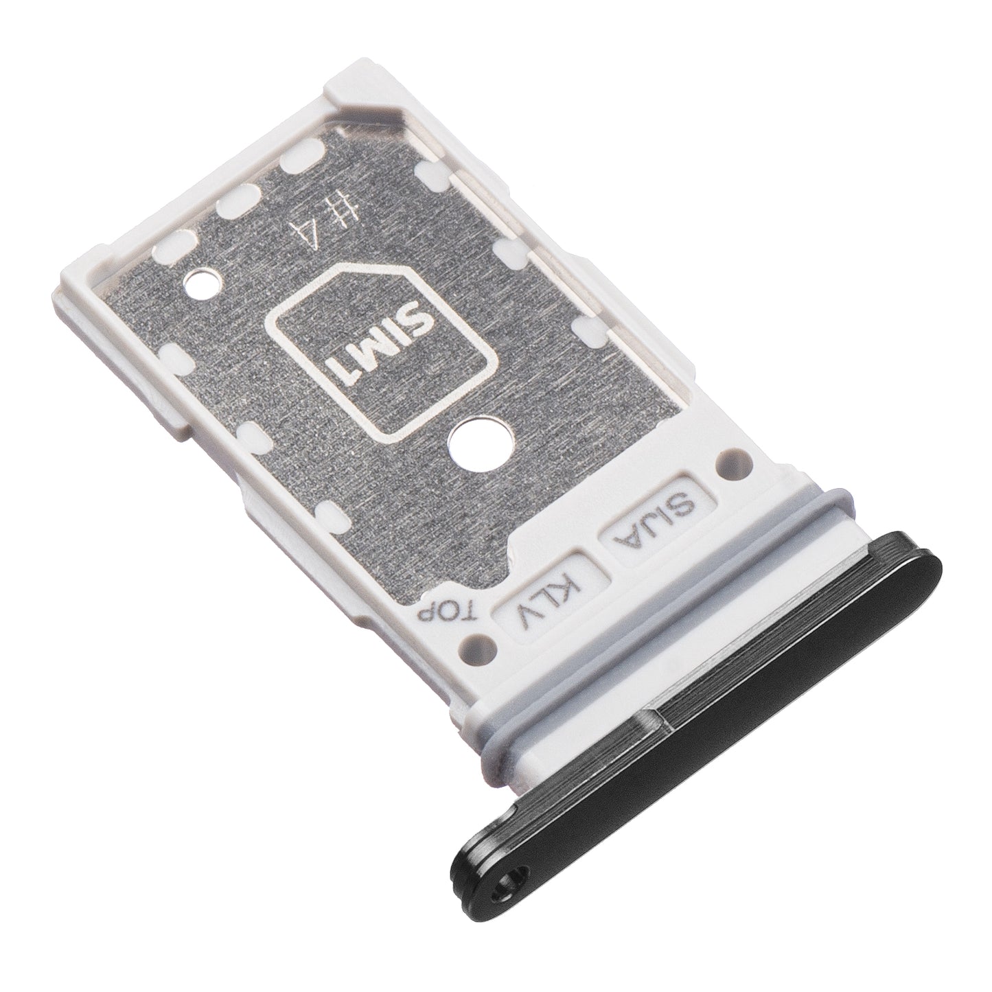 SIM holder Samsung Galaxy S22+ 5G S906 / S22 5G S901, Grey (Graphite)