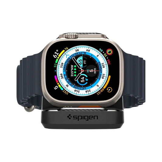 Стойка Spigen Rugged Armor за Apple Watch Series, Черен AMP05764