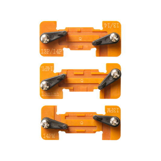 QIANLI Държач за заваръчни клеми за батерии за Apple iPhone 13 - 14 серия, 3в1