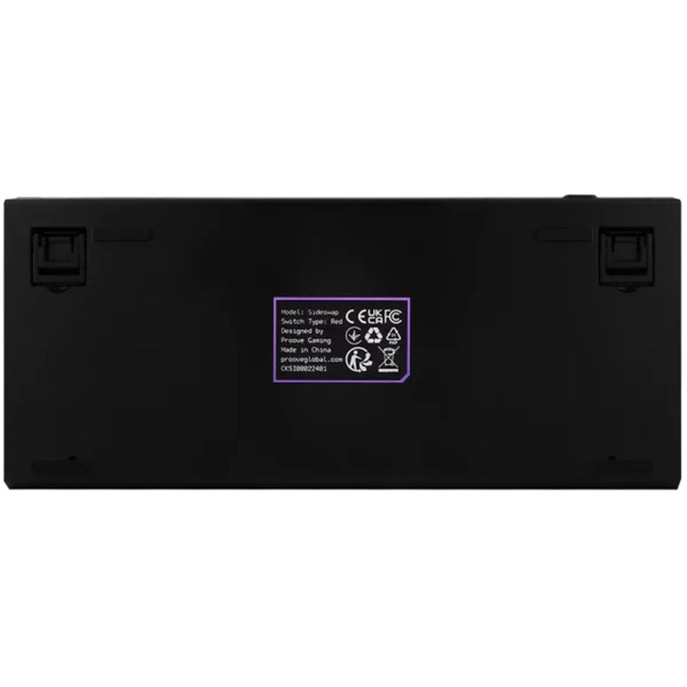 Гейминг клавиатура Wired USB Proove Sideswap, RGB, 1.5m, Черна CKSIEN00022401