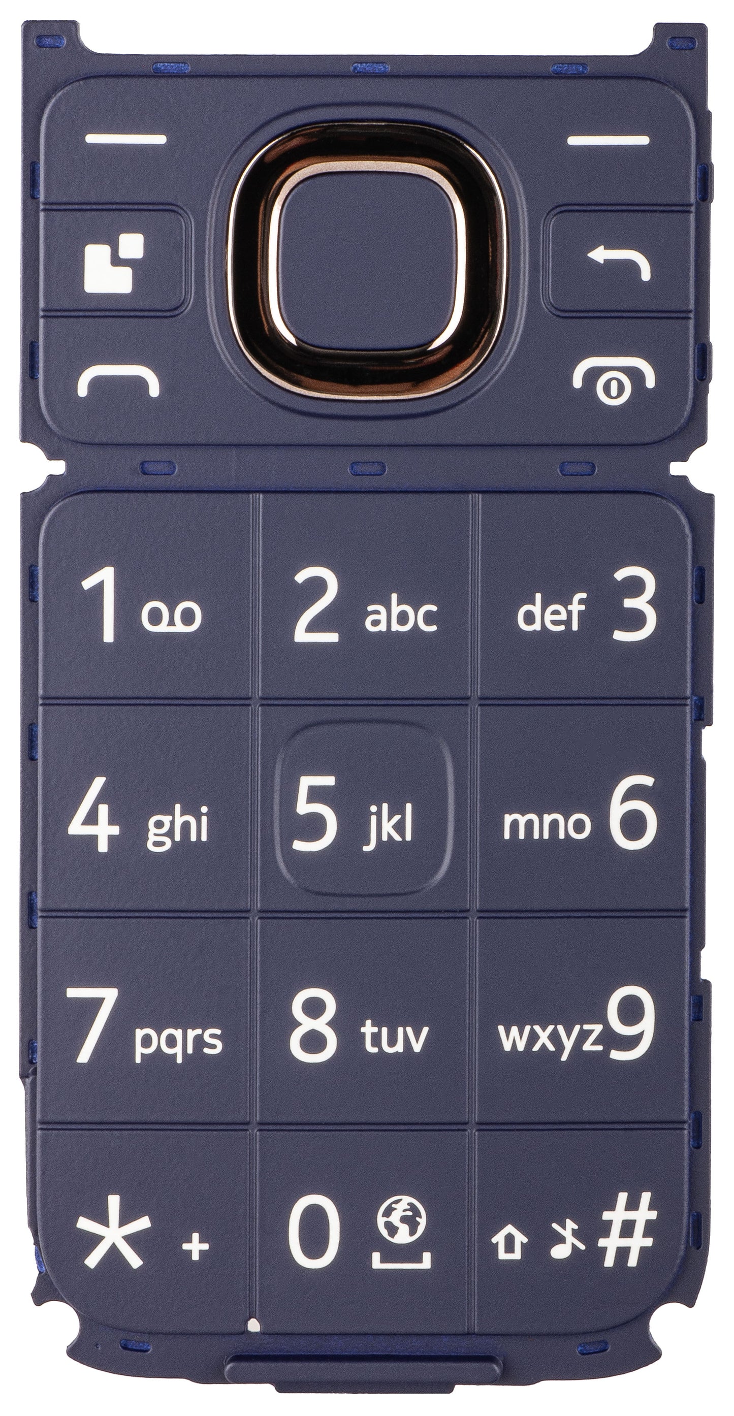Клавиатура Латина HMD 2660 Flip, Лилав, Сервизен пакет 5010001250SH0