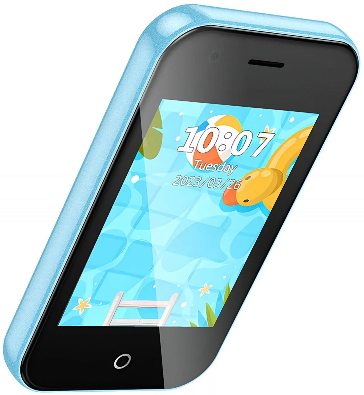 Мобилен телефон HOCO Y102 Kids, 2G, Дисплей 2.8 инча, Син