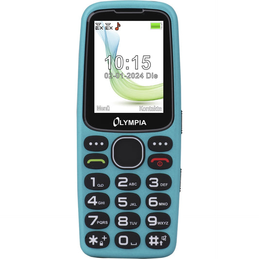 Мобилен телефон Olympia Star, 32MB, Тюркоаз 2245