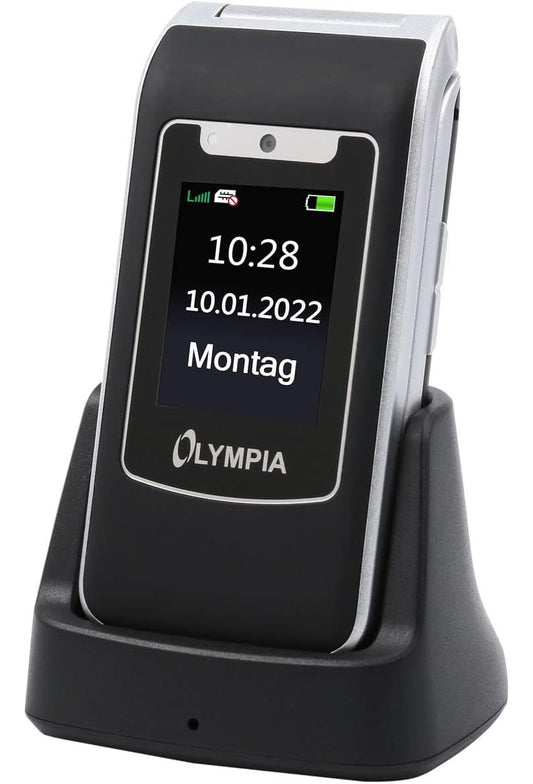Мобилен телефон Olympia Style Duo, 48MB, Черен 2299