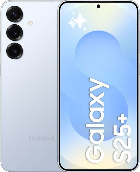 Мобилен телефон Samsung Galaxy S25+, 256GB, 12GB, Icyblue DACH SM-S936BLBDEUE