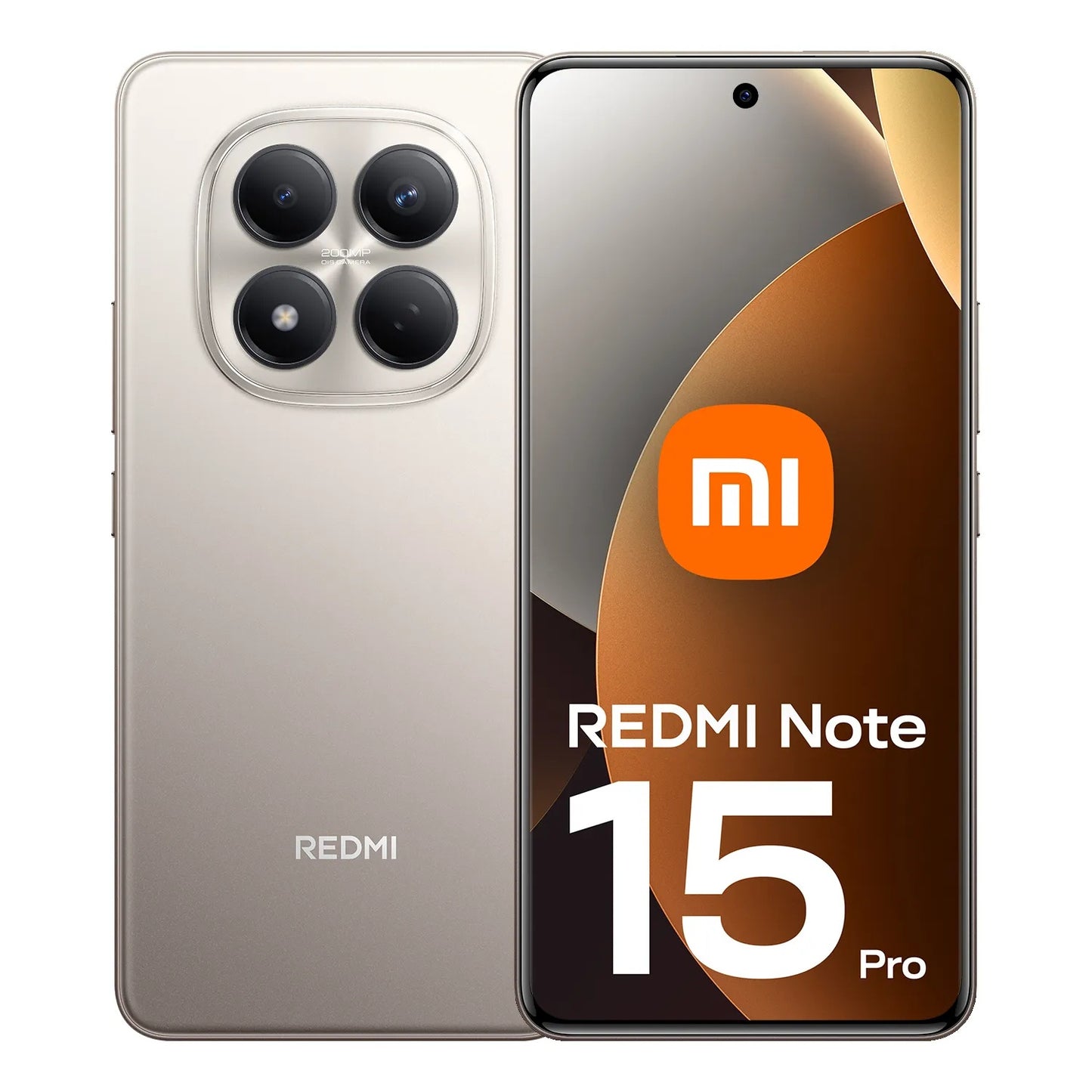 Мобилен телефон Xiaomi Redmi Note 15 Pro 4G, 256GB, 8GB, Titanium MZB0MGWEU