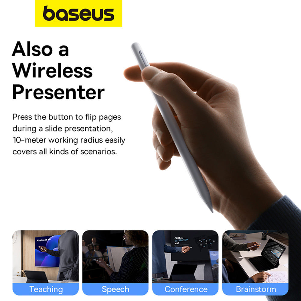 Touch Pen Baseus Smooth Writing 2 Series for Apple iPad, Active Version, White P80015805211-00