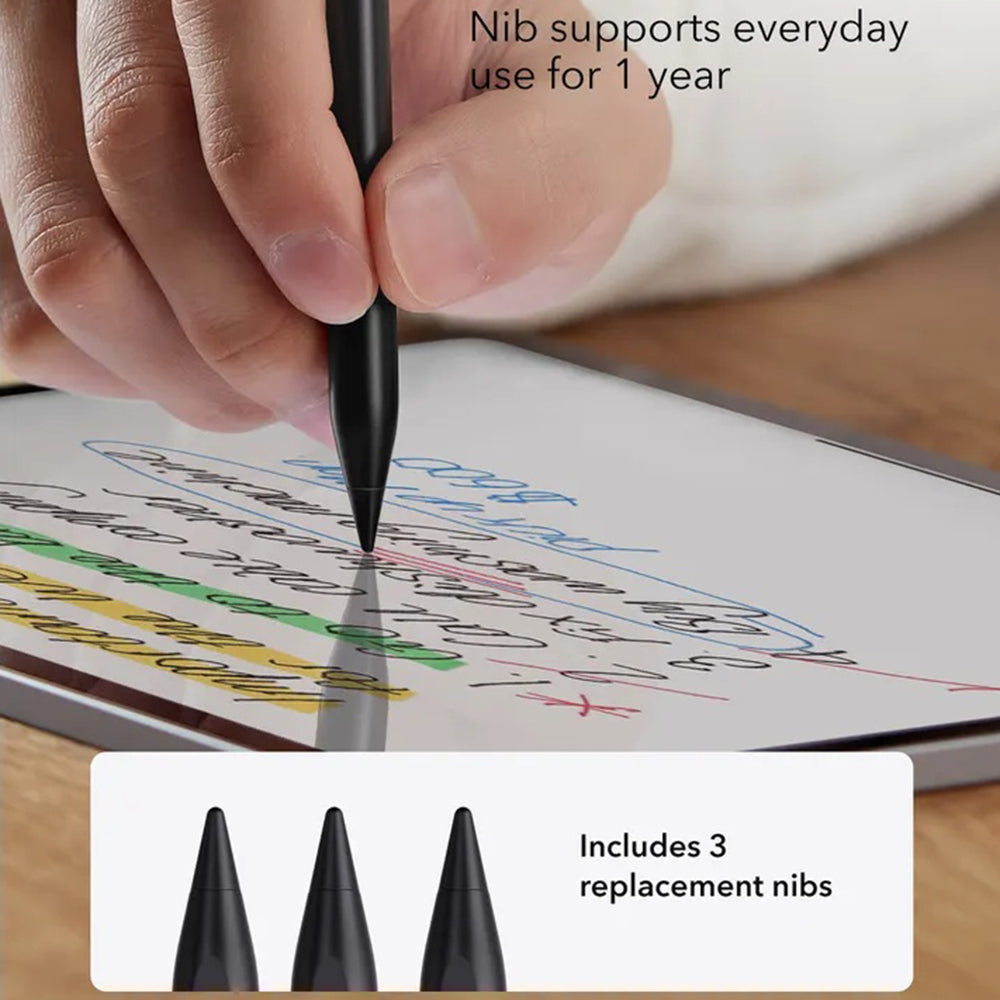 Touch Pen ESR за Apple iPad, Активна версия, Черен