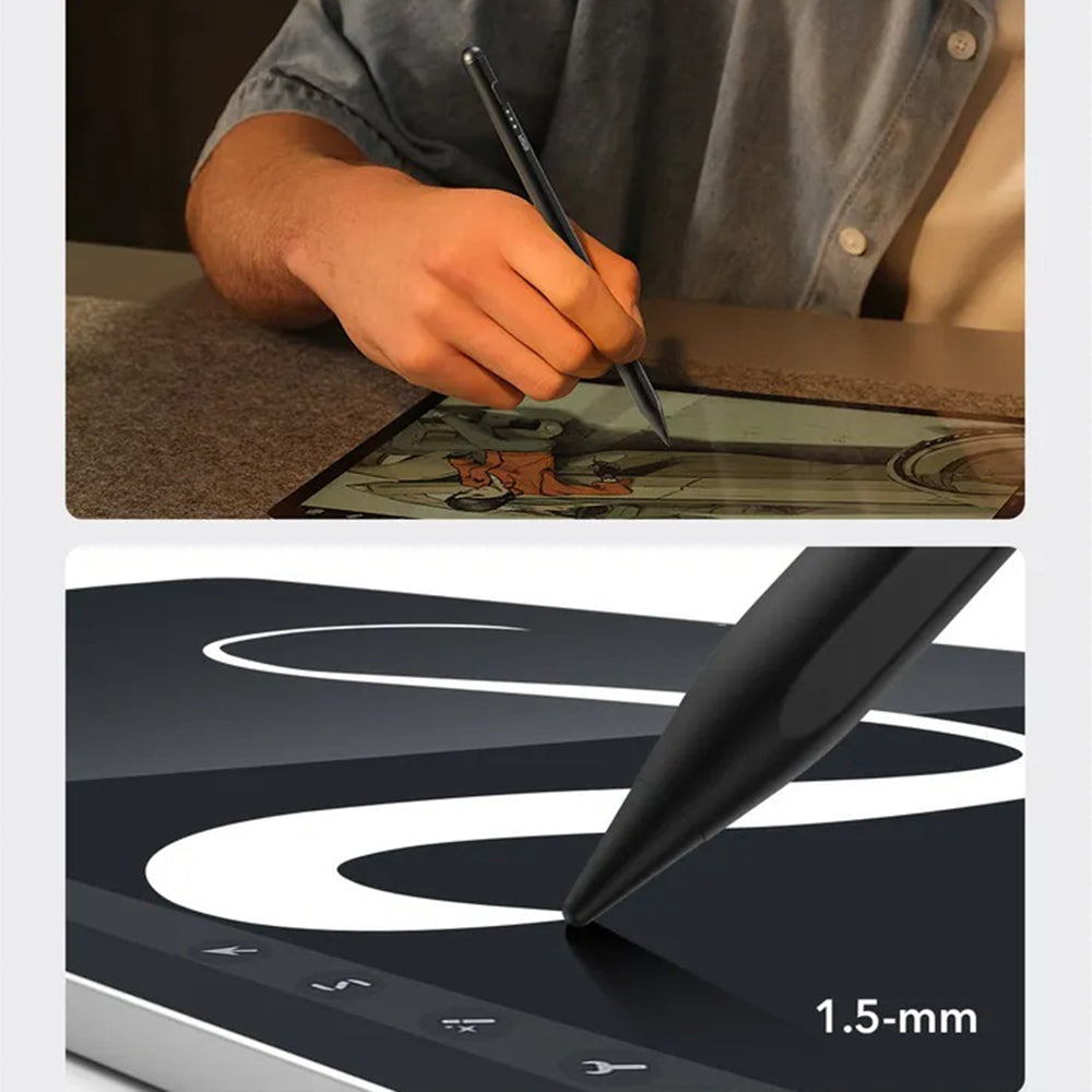 Touch Pen ESR за Apple iPad, Активна версия, Черен