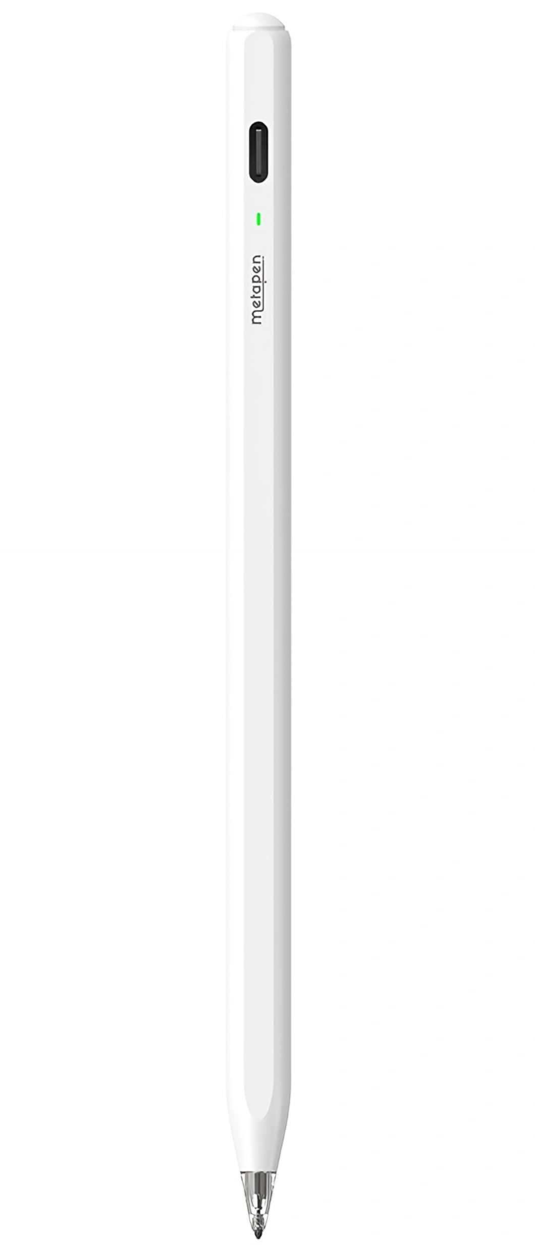 Тъч писалка Metapen Air8 Pro за Apple iPad, Активна версия, бял ME-APP172