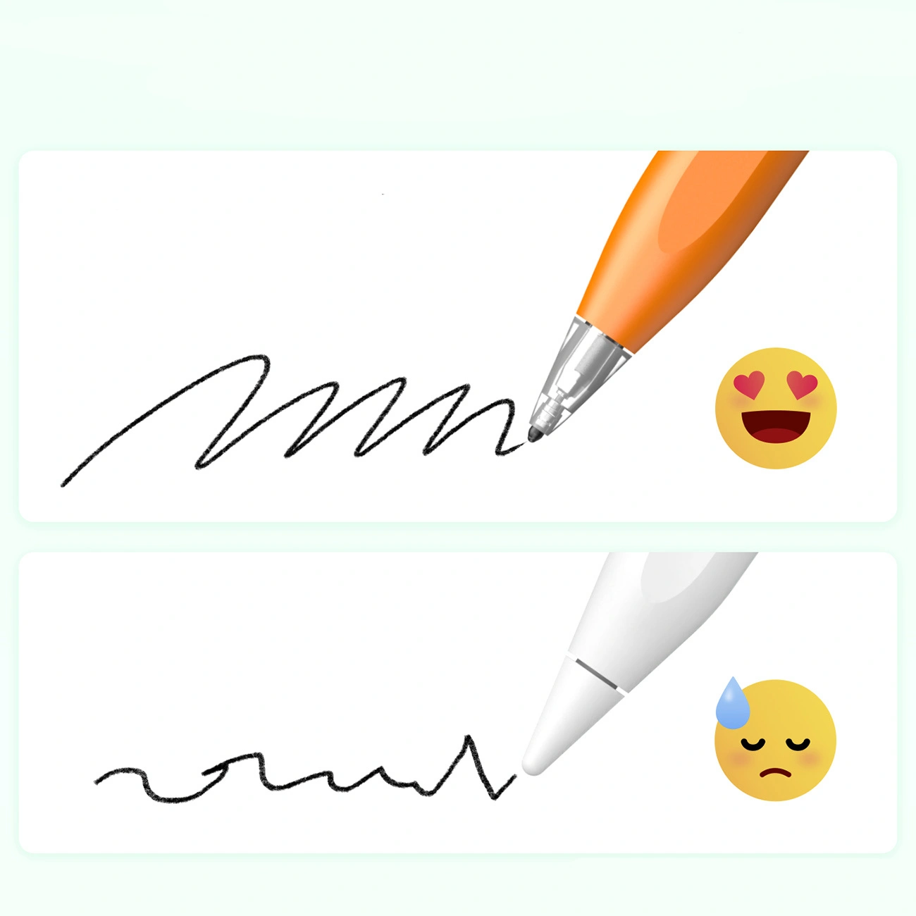 Тъч писалка Metapen Air8 Pro X за Apple iPad, Активна версия, Оранжев ME-APP172