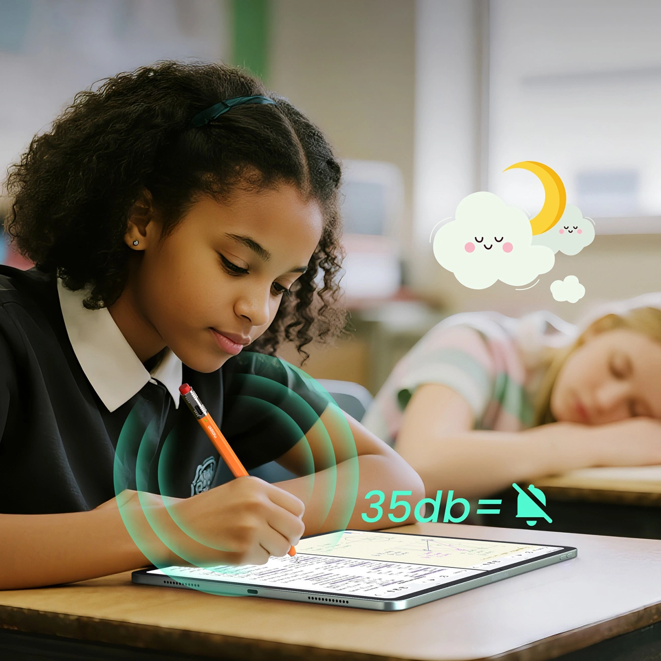 Тъч писалка Metapen Air8 Pro X за Apple iPad, Активна версия, Оранжев ME-APP172