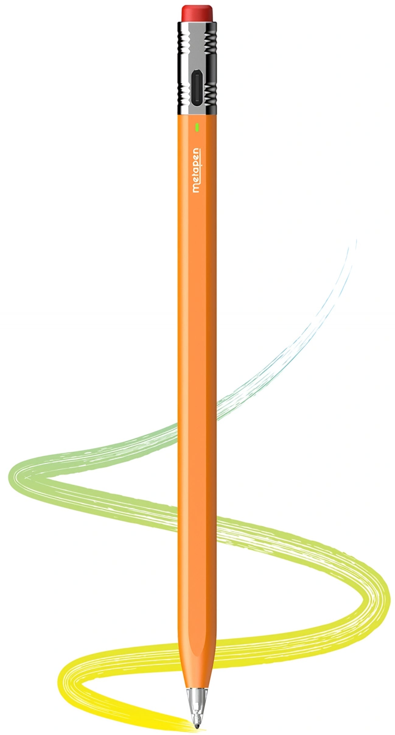 Тъч писалка Metapen Air8 Pro X за Apple iPad, Активна версия, Оранжев ME-APP172