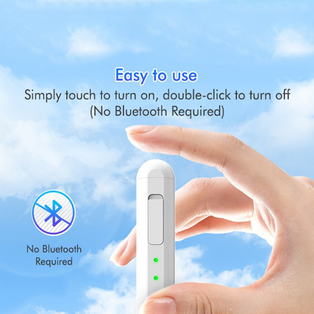 Touch Pen Techsuit AX10-T за Apple iPad, Активна версия, Бял