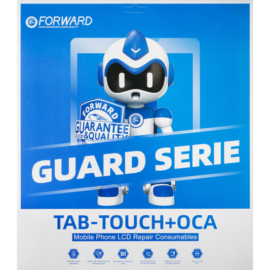 Touchscreen Forward Guard OCA за Apple iPad Pro 12.9 (2020), Черен