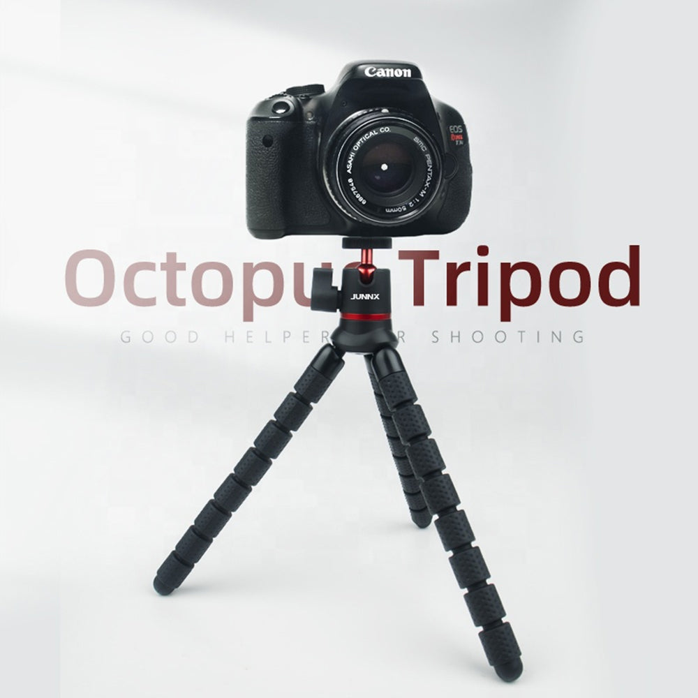 Трипод 1/4 инча Techsuit JX-004, Черен