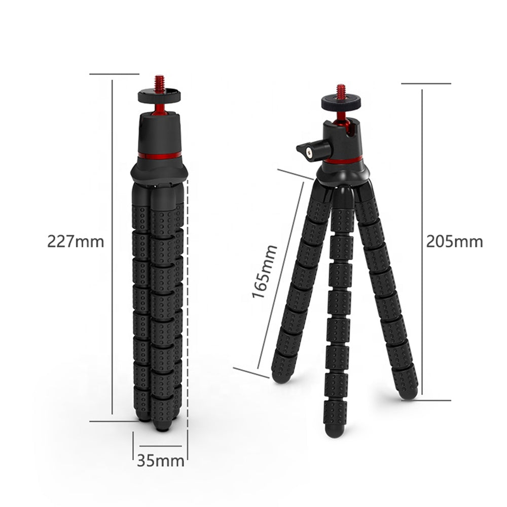 Трипод 1/4 инча Techsuit JX-004, Черен