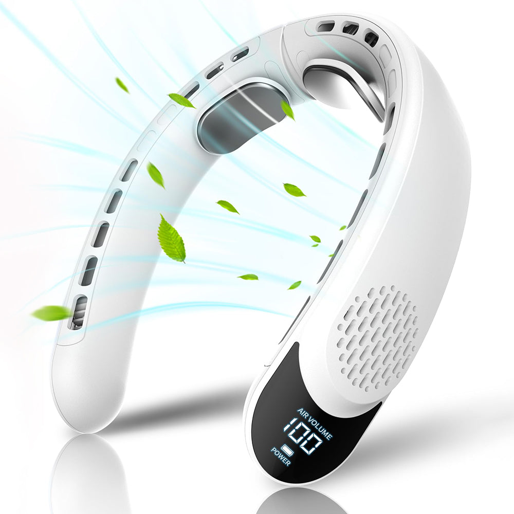 Techsuit S8 Portable Fan, White
