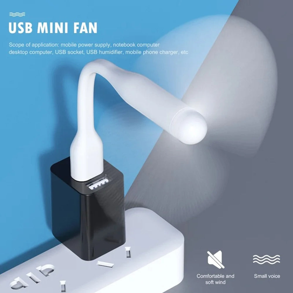 USB вентилатор Techsuit TUF1, Син