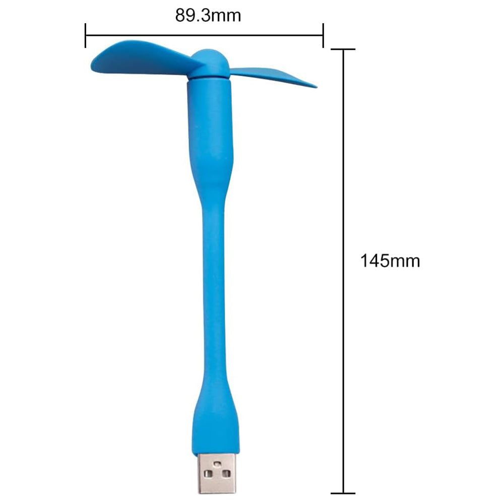 USB вентилатор Techsuit TUF1, Син