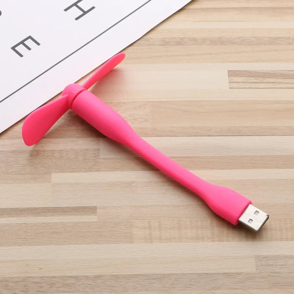 USB вентилатор Techsuit TUF1, розов