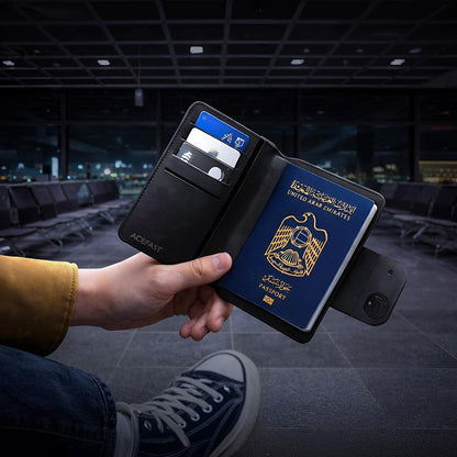 Acefast SmartTag Passport S6 за iOS Series, Черен