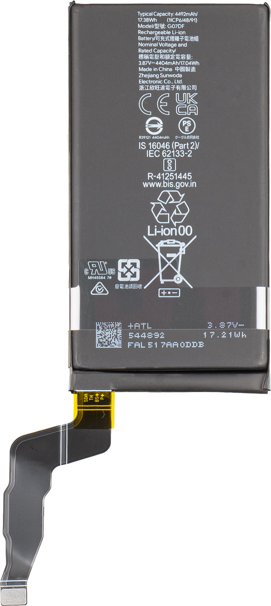 Акумулатор Google Pixel 8a, G07DF, Service Pack G949-01097-00