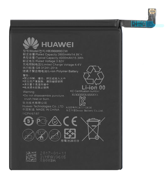 Батерия Huawei Mate 9 / Mate 9 Pro, HB39666689ECW, сервизен пакет 24022102