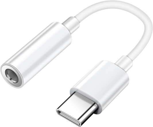 Аудио адаптер USB-C - 3.5mm Mobeen от Samsung, Бял GP-TGU023AEAWW