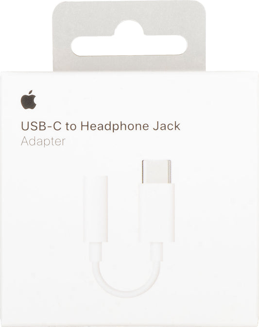 Аудио адаптер USB-C - 3.5mm Apple, Бял MU7E2AM/A
