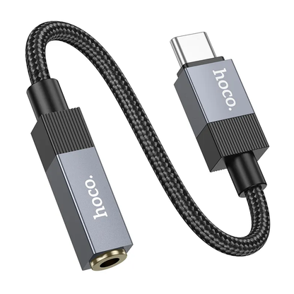 USB-C Audio Adapter - 3.5mm HOCO UPA32C, Black