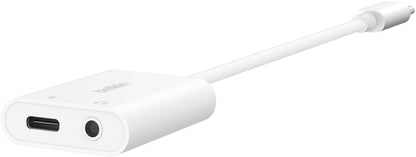 Аудио адаптер USB-C - 3.5mm / USB-C Belkin RockStar, Черен NPA004btBK