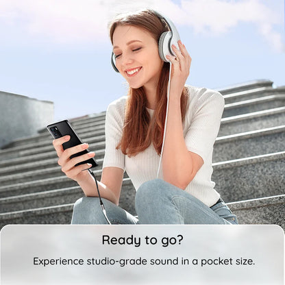 Аудио адаптер USB-C - 3.5mm Techsuit AC13 FuseXound, Черен