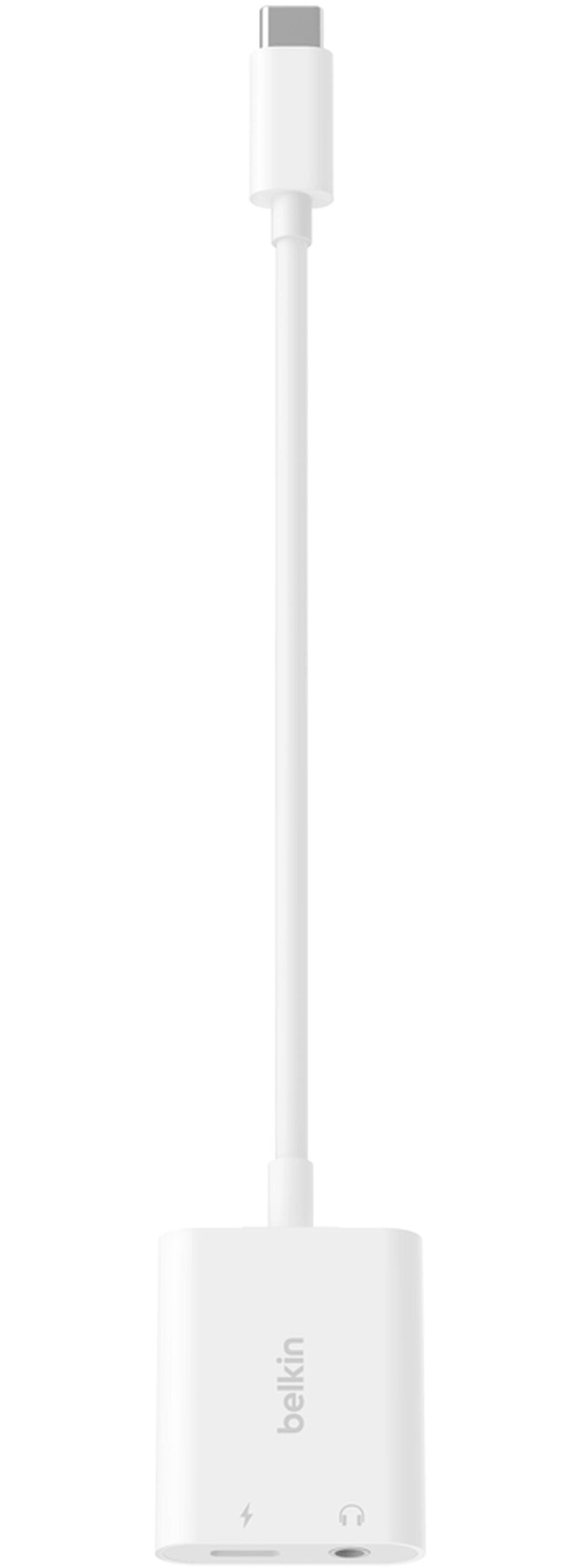 Аудио адаптер USB-C - 3.5mm / USB-C Belkin RockStar, Черен NPA004btBK
