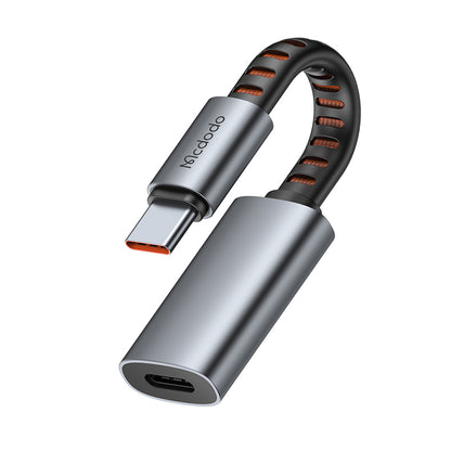 Аудио адаптер USB-C - Lightning McDodo CA-4870, Сив