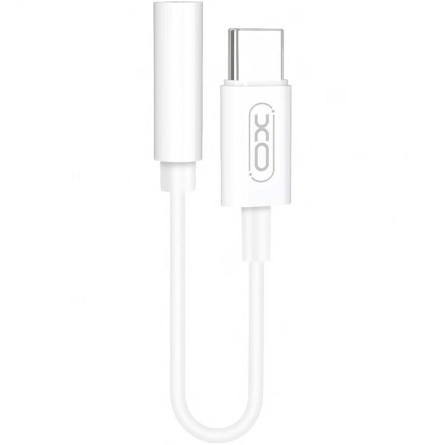 Аудио адаптер USB-C - 3.5mm XO Design NB-R161, Бял