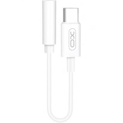 Аудио адаптер USB-C - 3.5mm XO Design NB-R161, Бял