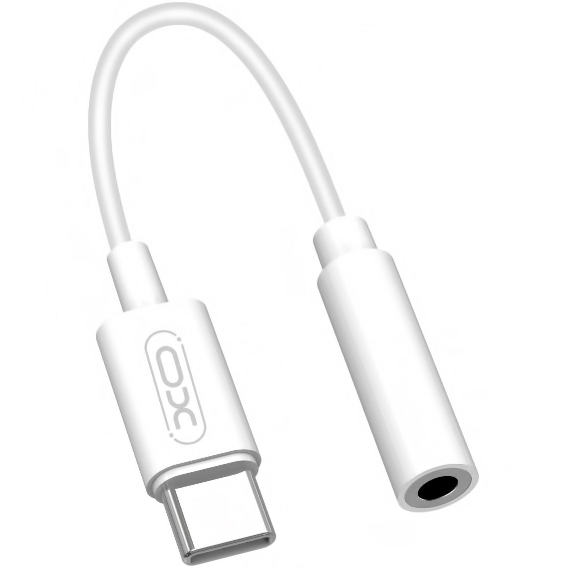 Аудио адаптер USB-C - 3.5mm XO Design NB-R161, Бял
