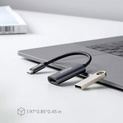 Аудио и видео адаптер USB-C - HDMI Anker PowerExpand+, Сив A83120A1