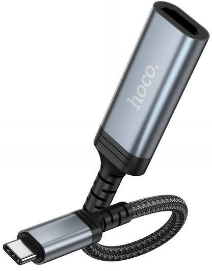 Аудио и видео адаптер USB-C - HDMI HOCO UA43A, Сив