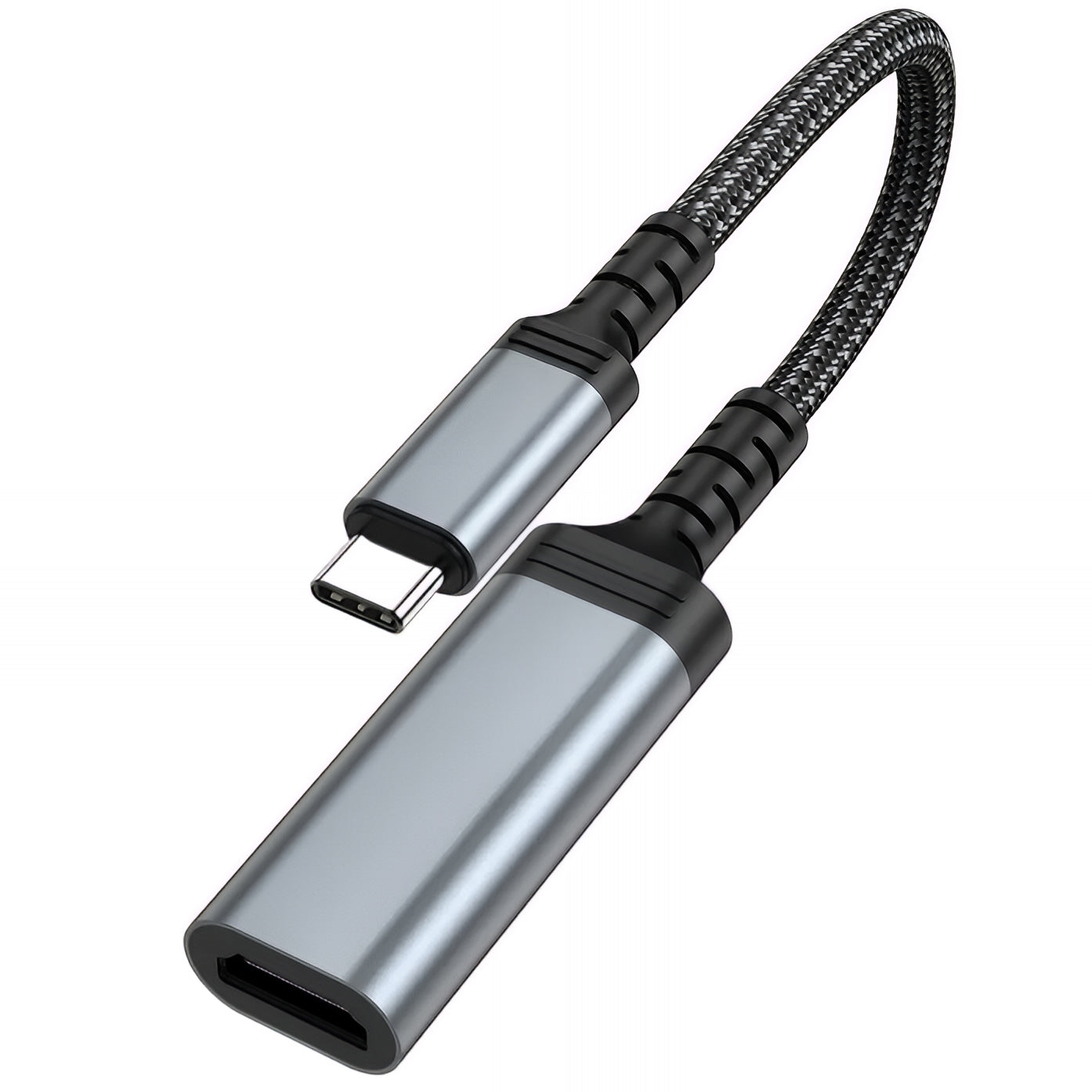 Аудио и видео адаптер USB-C - HDMI HOCO UA43A, Сив