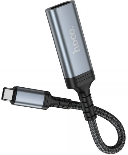 Аудио и видео адаптер USB-C - HDMI HOCO UA43A, Сив