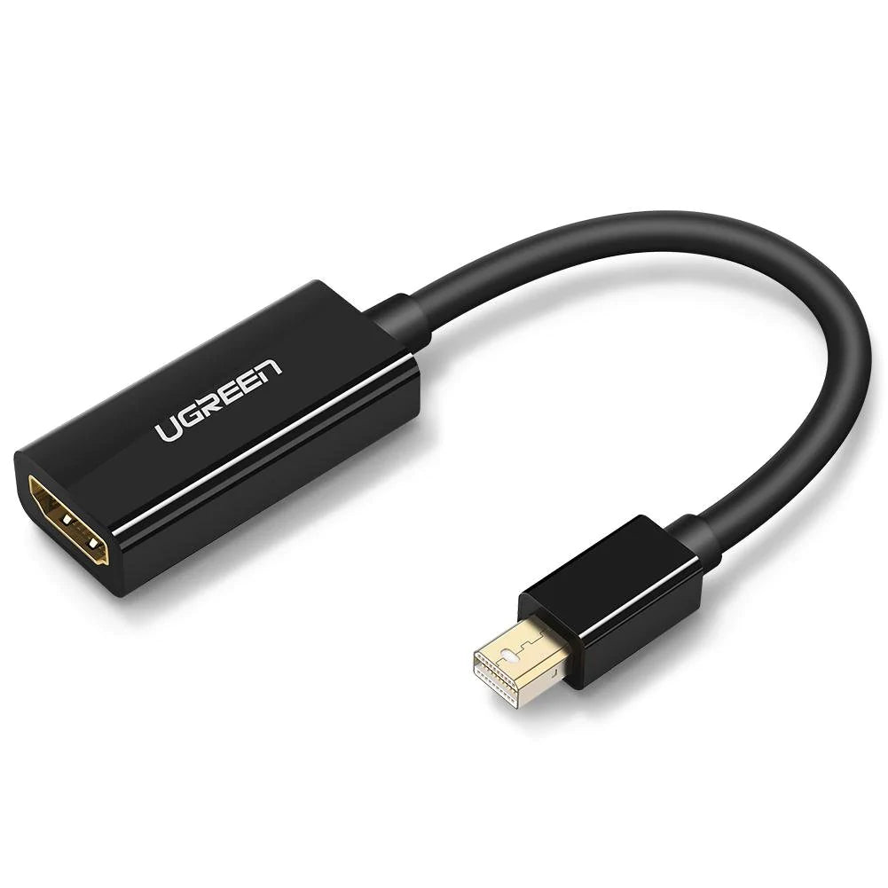 Адаптер за видео UGREEN MD112 (10461), MiniDisplayPort - HDMI, Черен