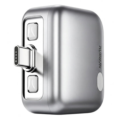 Авто адаптер USB-C KUWAJIA KH-51 с автоматично изключване и защита на батерията, сребрист