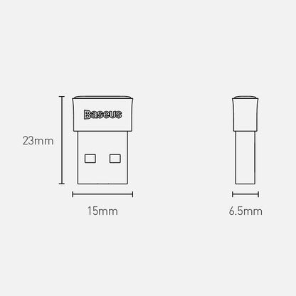 Baseus Bluetooth USB адаптер BA04, черен ZJBA0000000001