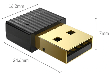 USB Bluetooth адаптер Orico BTA-53, Черен