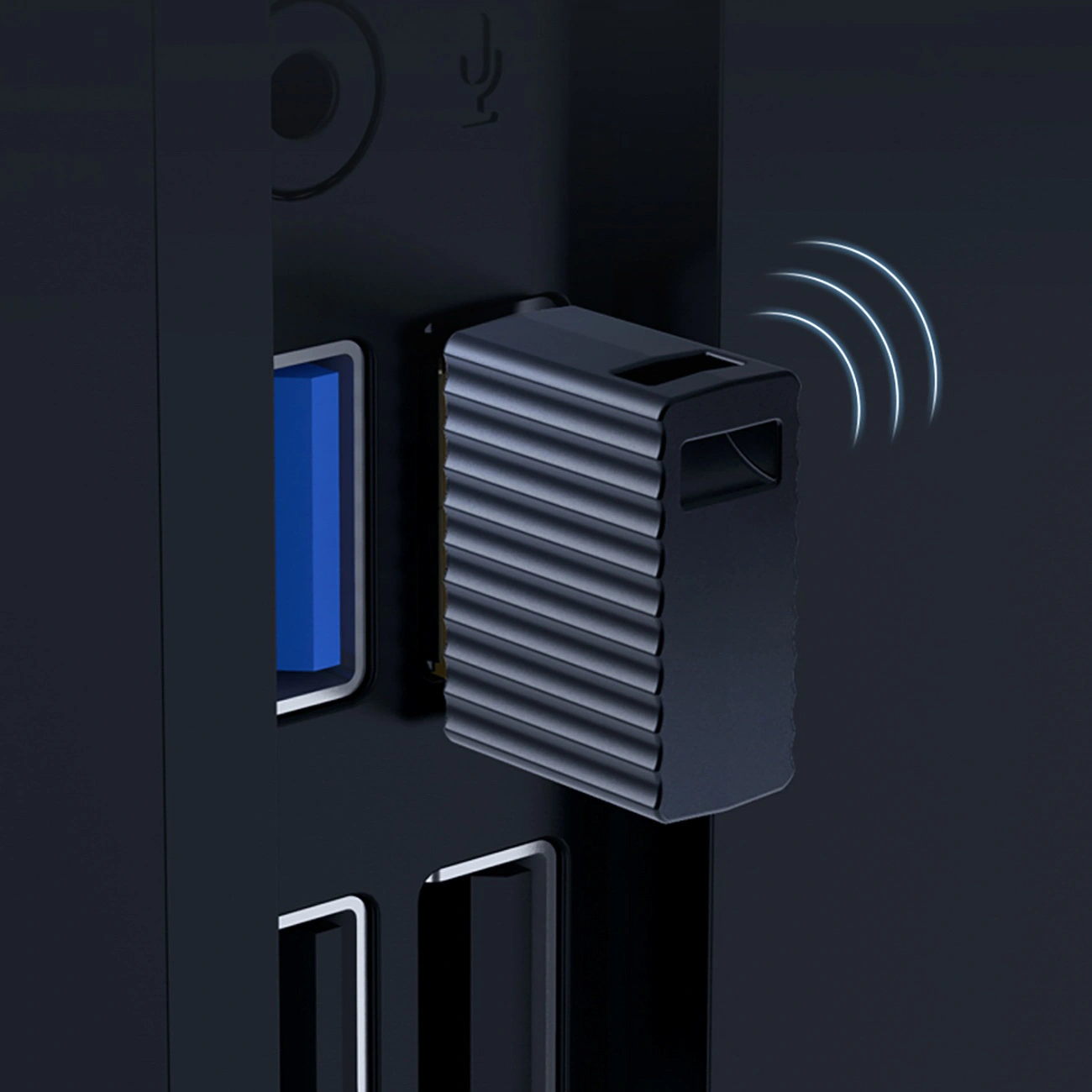 USB Bluetooth адаптер Orico BTA-53, Черен
