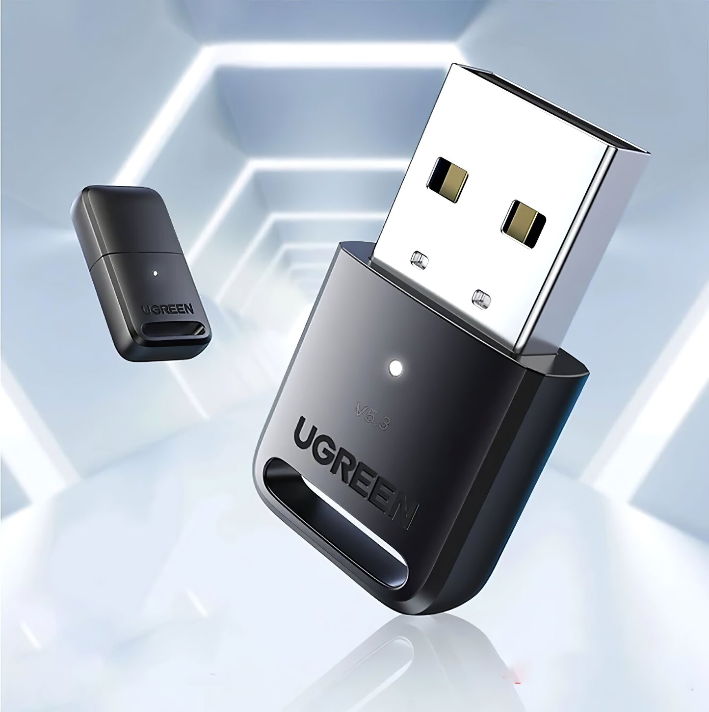 Bluetooth USB адаптер UGREEN CM591, черен 